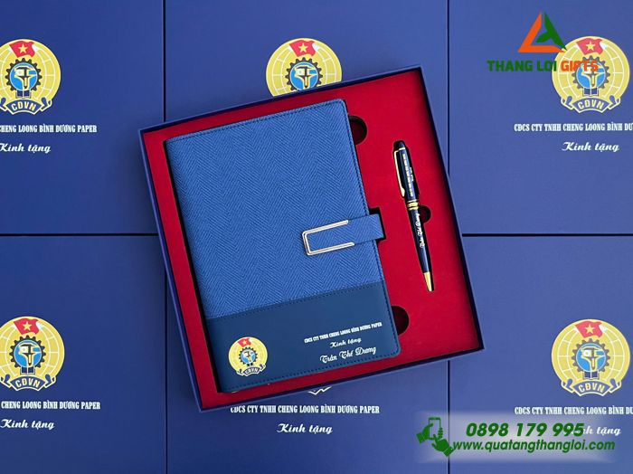 Bộ qu&agrave; tặng 20/11 in khắc logo theo y&ecirc;u cầu