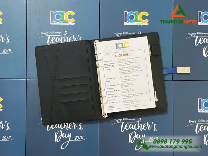 Sổ tay cao cấp qu&agrave; tặng 20/11 cho thầy c&ocirc;