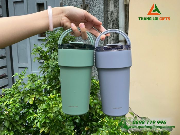 B&igrave;nh giữ nhiệt dung t&iacute;ch lớn in khắc logo c&ocirc;ng ty