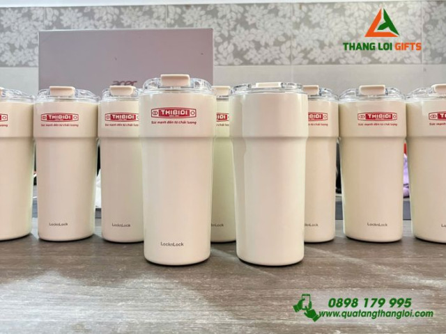Ly giữ nhiệt LocknLock phủ sứ 500ml LG-08