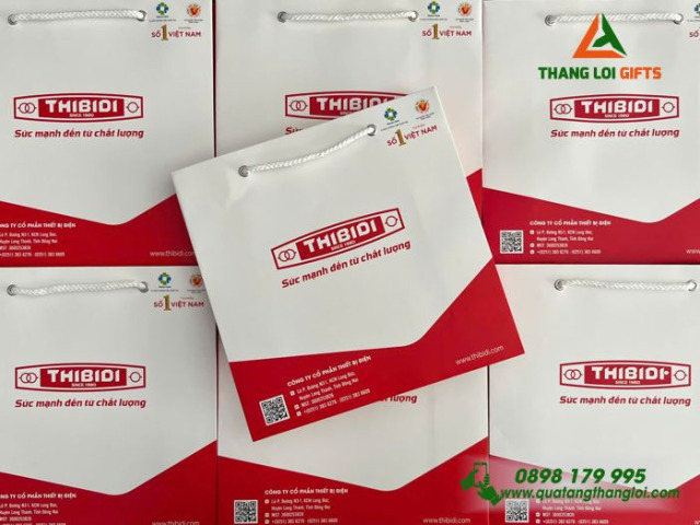 Túi xách giấy in logo TV-04