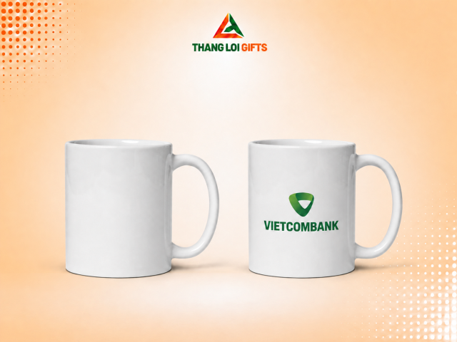 Ly sứ trắng in logo thương hiệu LS-01