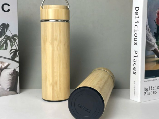 Bình giữ nhiệt gỗ tre BG-12