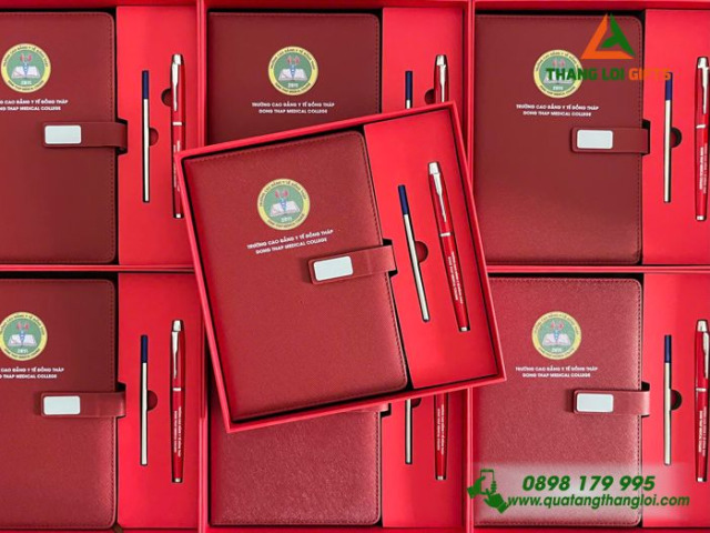 Bộ quà tặng thầy cô Sổ tay + Bút ký GS-14