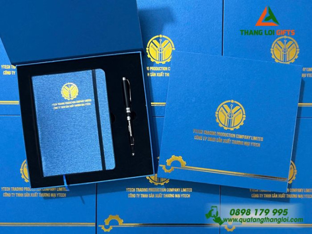 Bộ quà tặng Sổ tay + Bút ký GS-12