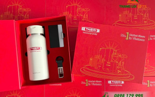Case study: Set quà tặng in logo doanh nghiệp THIBIDI