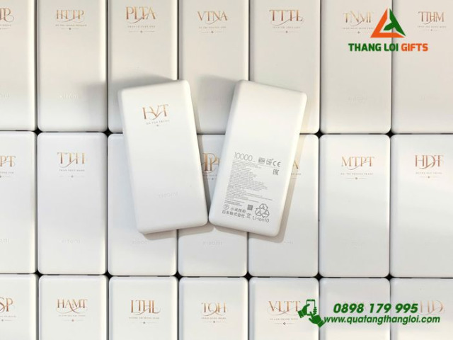 Pin sạc dự phòng Xiaomi Lite in logo SD-11