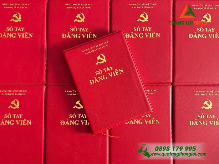 Sổ tay b&igrave;a da cứng in logo theo y&ecirc;u cầu